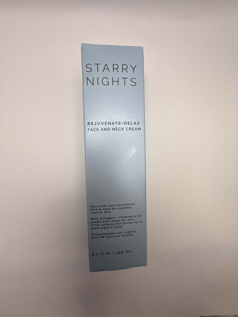 Sun + Moon Starry Nights Rejuvenate + Relax Face and Neck Cream